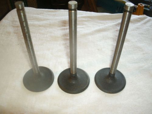 Lot of 3 nos 1965,66,67 cadillac intake valves #1484870