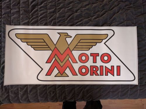 Moto morini banner 17&#034;3/4 x 40&#034;1/8