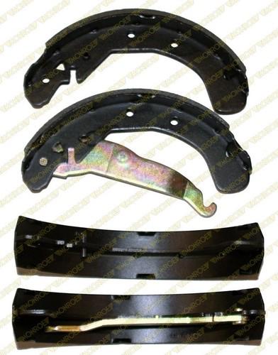 Monroe bx751 brake pad or shoe, rear-monroe drum brake shoe