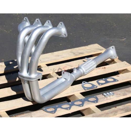 H22a1 bb1 coated steel header exhaust manifold for 92-96 honda prelude vtec 2.2