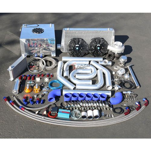 Gt3037/gt3076r/gt30r dual ball bearing.73 full stage iii 500hp turbo charger kit