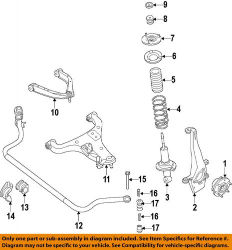 Nissan oem 12-14 nv3500 stabilizer sway bar-front-link 546181pa0a