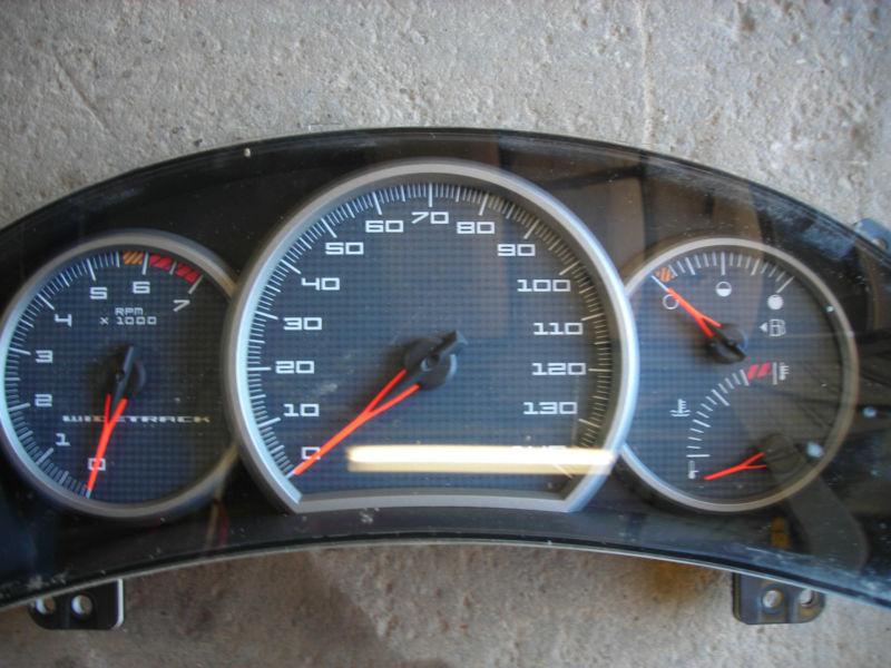 Instrument cluster for 2004 pontiac grand prix gt