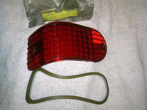 1965 amc rambler american wagon tail light lens nos lh