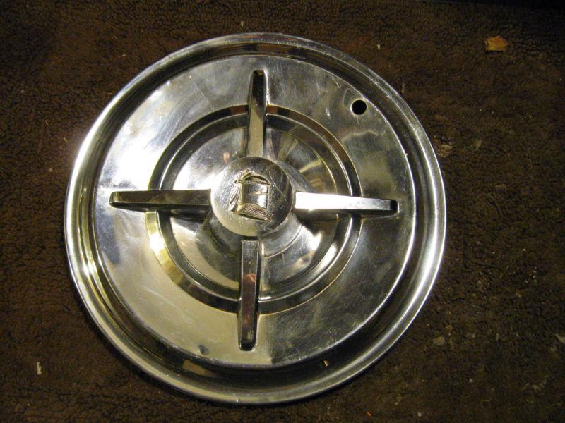 1957  dodge lancer 15" hubcap w/ spinner