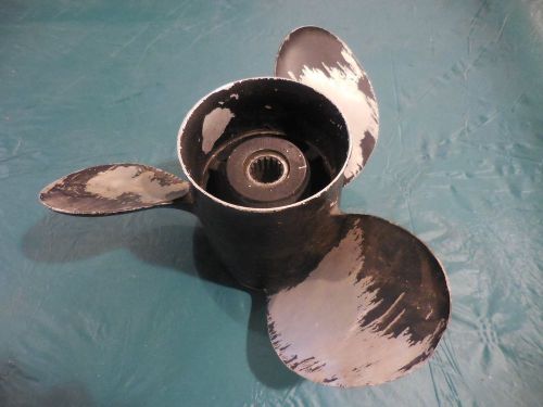 Mercury mercruiser aluminum propeller 13 3/8 x 25&#034; 3 blade pm-225-c mi wheel