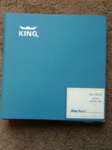 King kcu 565 kcu 565a digital control unit service repair shop manual overhaul