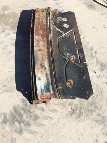 1963 1964 impala rear sheet metal package tray