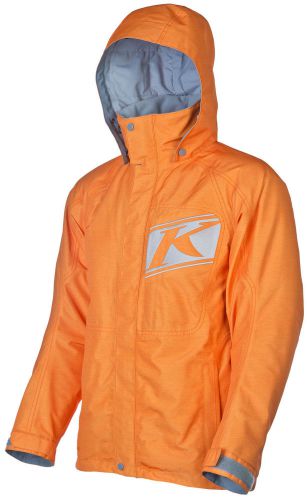 Klim impulse parka orange snow snowmobile parka jacket men&#039;s xs-3xl