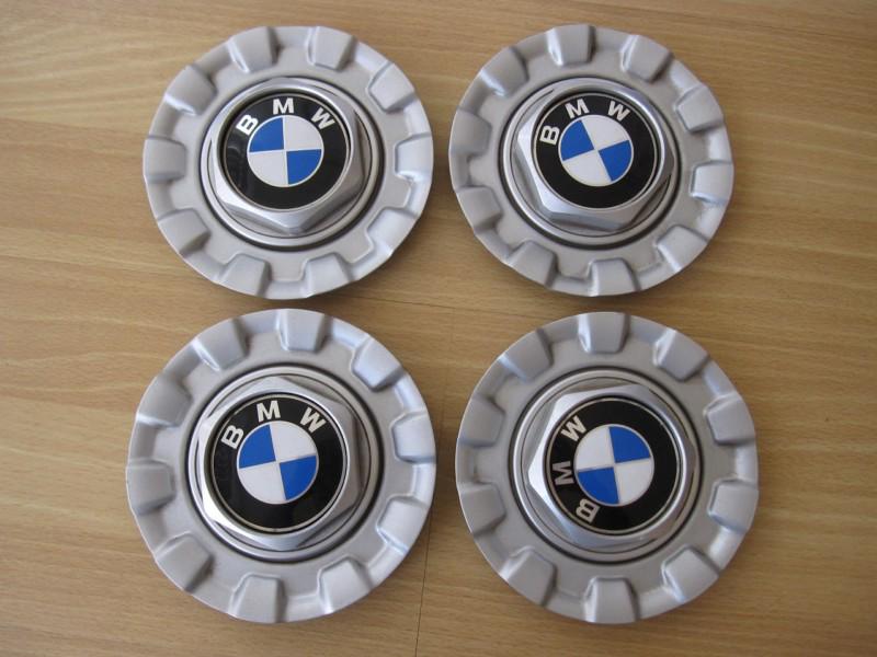 (4) factory oem 95-03 bmw bbs 525i 530i 535i 540i center caps 09.24.187/23.422