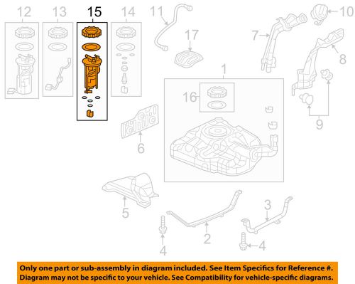 Honda oem 2012 civic-fuel filter 17048tr0l00