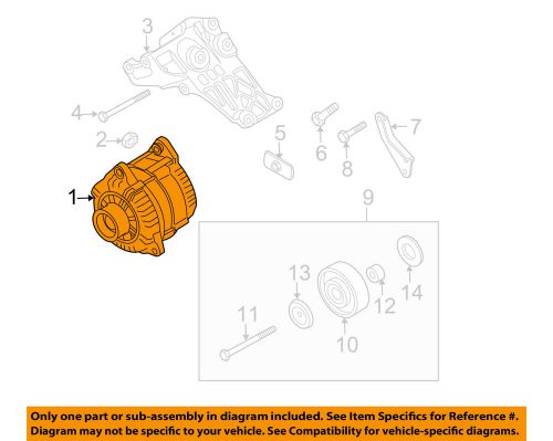 Nissan oem-alternator 2310mea20arw