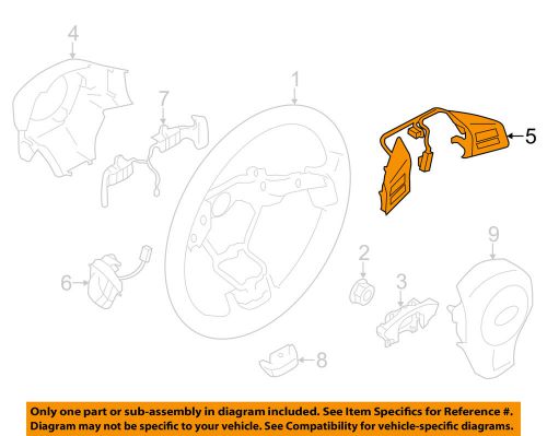 Subaru oem 2014 xv crosstrek cruise control-on/off switch 83154fj380