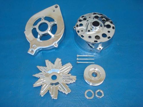 Tuff stuff #7500c ford chrome alternator case kit 1st generation mustang torino