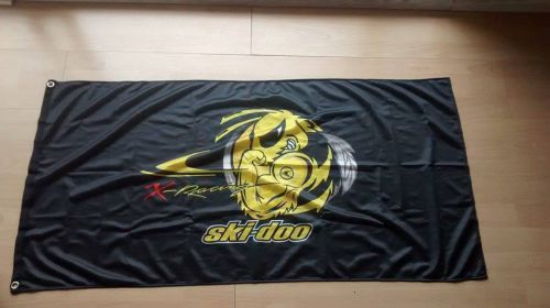 Ski doo very limited flag banner 4x2 bombardier amazing