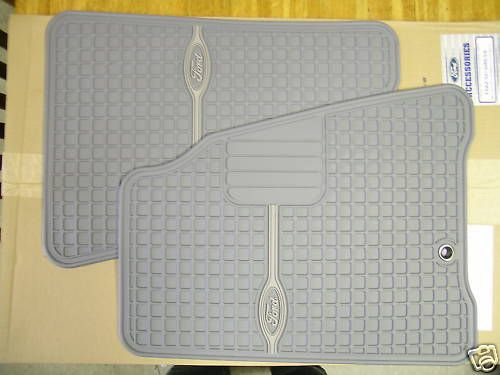 Crown victoria 1995 2003 opal grey vinyl floor mats 2pc