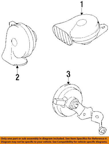 Lexus toyota oem 92-00 sc300 anti-theft-horn 8651024030