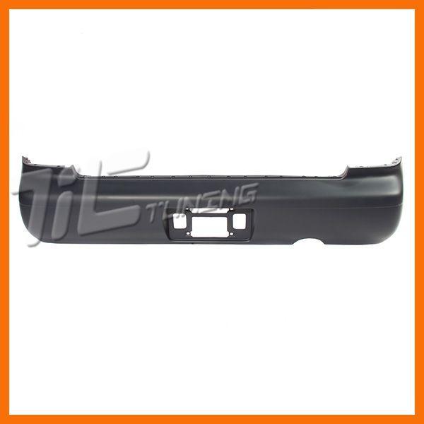 95-96 nissan maxima black unpainted primered bumper cover rear body