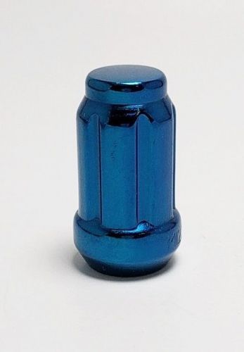 New shiftevo blue 20x 12x1.5mm spline steel lug nuts no key