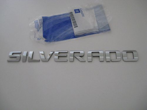 2008 09 10 11 12 13 14 15 chevy silverado script door lettering nameplate emblem