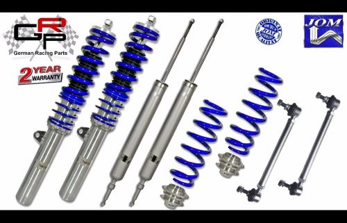 Jom adjustable coilover kit for bmw 1 series e87 2007–2011 + hd end links