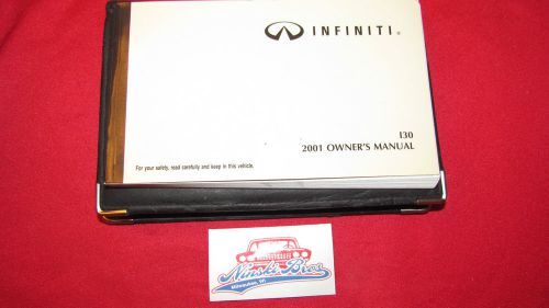 2001 infiniti i30 owners manual w/ case 01