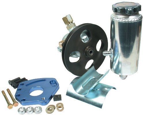 Allstar all48240 head mount style power steering kit for small block chevy