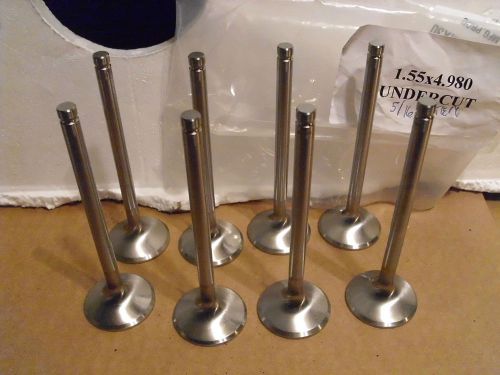 Ls1 gm gen iii rev race super duty exhaust valves 1.570 x 4.940 x 8mm