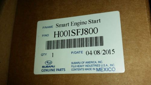 2014 2015 subaru xv crosstrek hybrid only smart engine remote starter h001sfj800