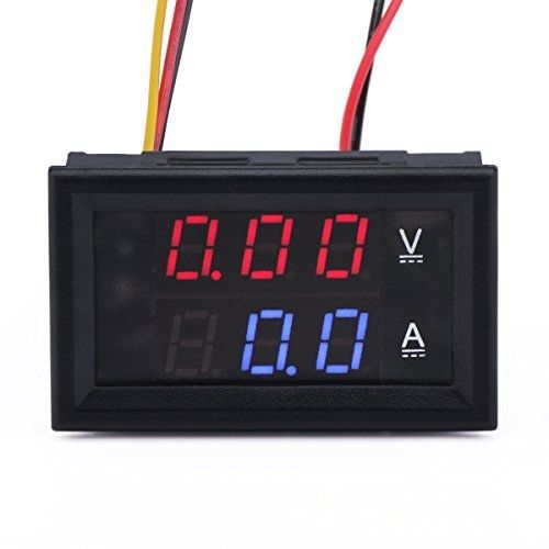 Drok? micro volt amp meter 0-100v/a va multimeter voltage current monitor