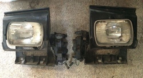 1982-92 knight rider pontiac trans am firebird complete headlight assembly