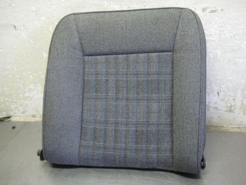 87-93 ford mustang gt lx rear upper rh grey cloth twead seat section 90 91 92 93