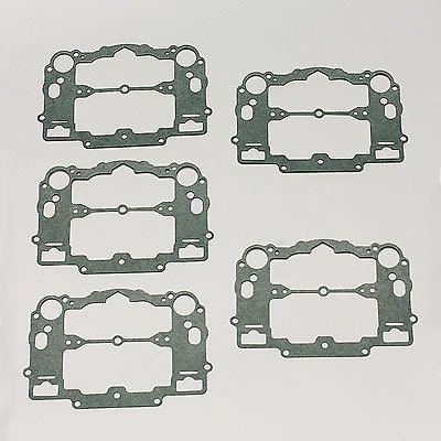 Edelbrock performer &amp; thunder carburettor series airhorn gaskets, ed1499