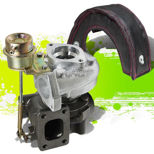 T25/28 ar.86 turbo turbocharger internal wastegate turbine+ black blanket rs