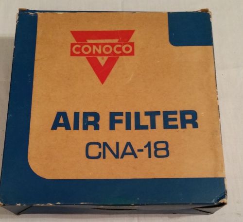 Vintage conoco air filter # cna-18 new old stock in box!