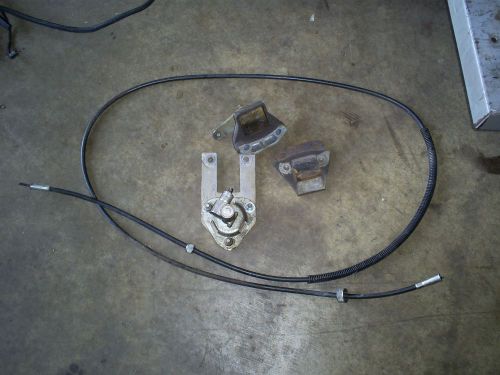 1983 john deere snowmobile sprintfire brake caliper speedo sending unit cable