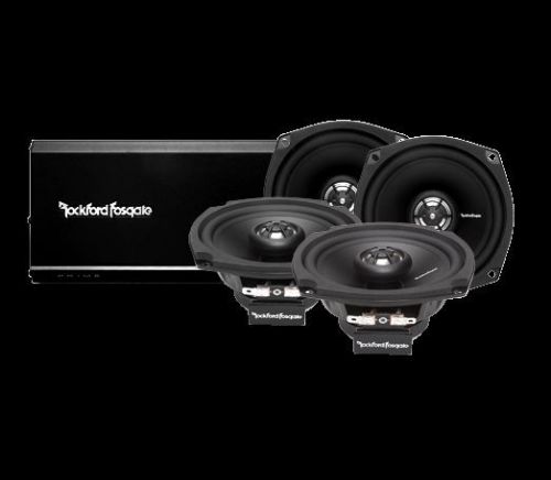 Rockford fosgate prime 160 watt 4-channel hd system r1-hd4-9813  98-13 harley fl