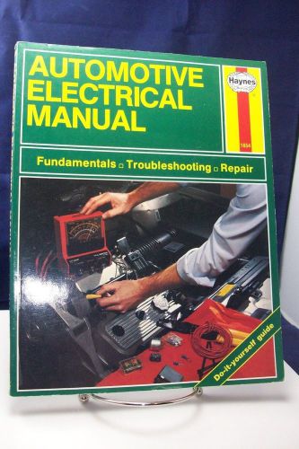 Haynes automotive electrical manual manual #1654 near mint condition