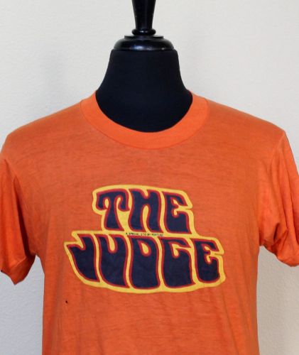 Vintage the judge gto soft thin t shirt medium pontiac muscle car