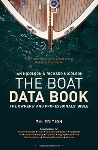 The boat data book owners &amp; professionals bible 7th ed new boating sailing nice.