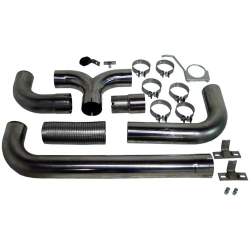 Mbrp exhaust s8202409 smokers; xp series filter back stack exhaust system