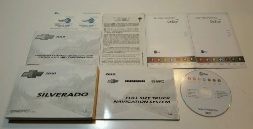 2010 silverado navigation system owners manual 1500 2500 3500 gas ltz lt3 z-71