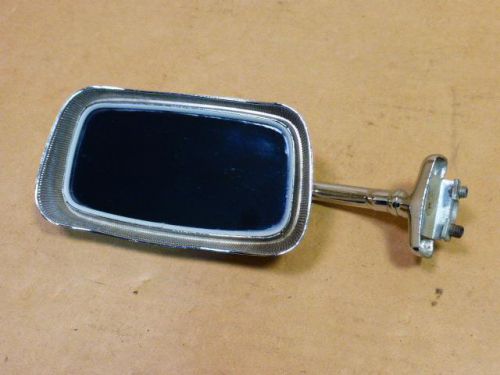 Vintage drip rail mount rear view mirror  40s  50s  chevy ford custom