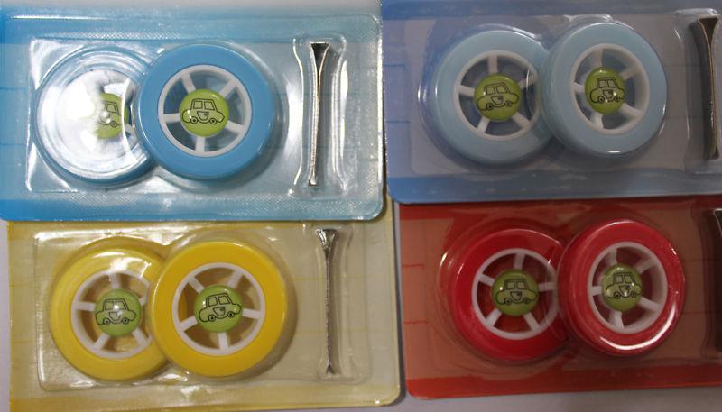 Car wheel shape car, van, truck  vent clip car air freshener (combo pack)