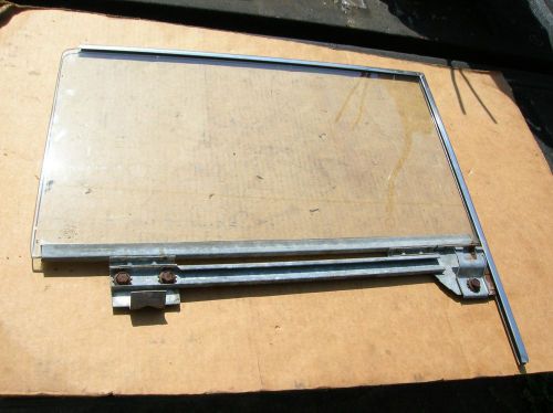 1963-65 ford fairlane passenger side door glass.2-door hardtop.with track &amp; trim