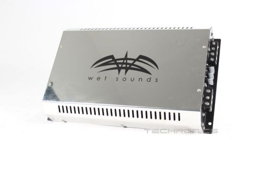 New wet sounds syn 2 amp marine boat 2-channel 700 watt sub speakers amplifier