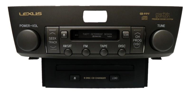 Lexus ls430 lx470 es300 es330 cd 6 disc radio  repair