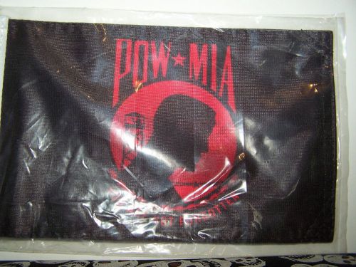 Motorcycle flags 6x9 pow * mia (red)