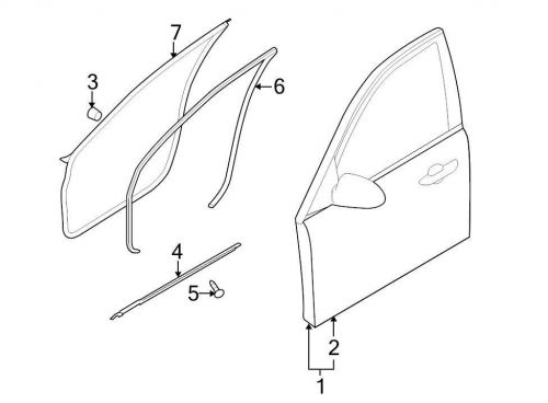 Ford oem  dashboard air vent f7uz-19893-ba image 1 f7uz19893ba image 10