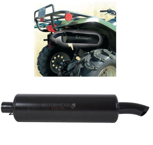 Kimpex exsound 036451 atv muffler universal 350cc/400cc/450cc/500cc exhaust 18&#039;&#039;